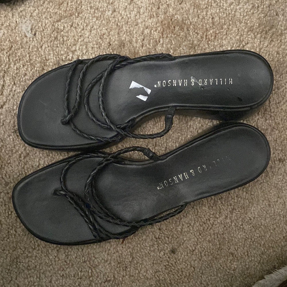 Y2K chunky sandals size 8